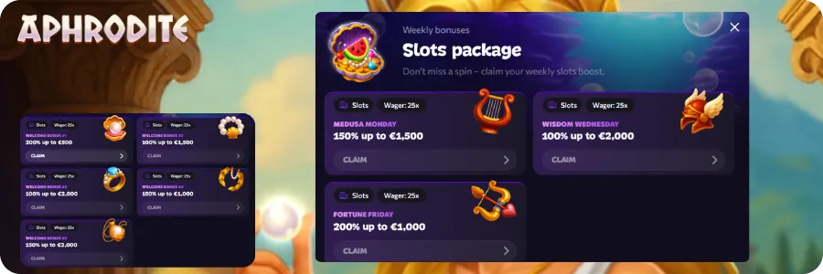 What Aphrodite Casino Offers to Players