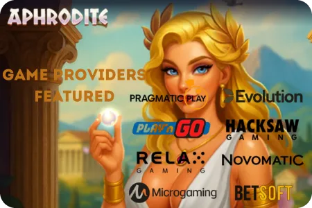 Aphrodite Casino Featured Game Providers